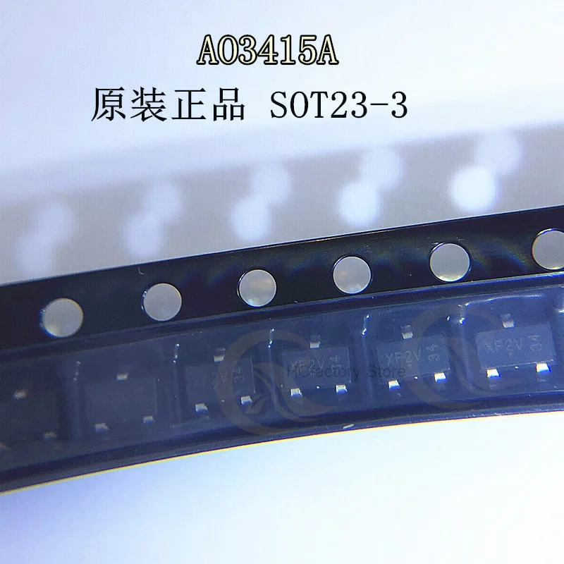 

NEW Silk patch SOT23 ao3415a, screen XF * 20V, 4A channel P, tube effect, 10uds BOM List Quick Quote