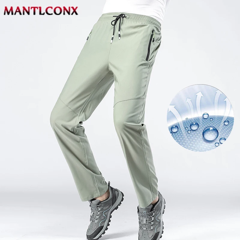 

Spring Gym Fitness Pants Men Women Breathable Quick Dry Mountain Hiking Trousers Lightweight Men's Sweatpants Trekking Fishing