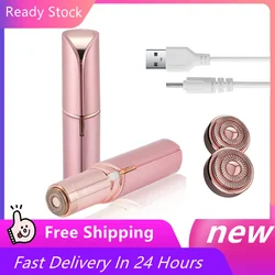 Epilierer Gesichts haare ntfernung Lippenstift rasierer Elektrischer Augenbrauen trimmer Frauen Haarentferner USB-Ladegerät Mini-Rasierer Epilierer