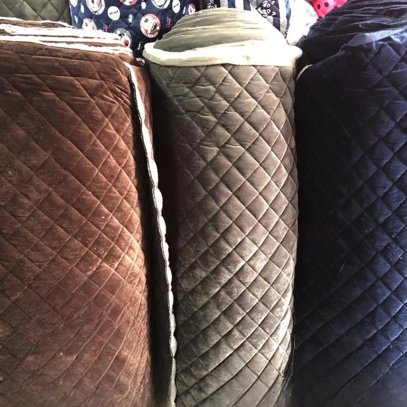 

Утолщенная ткань из кораллового флиса для домашней одежды, однотонная, осенне-зимняя, хлопковая, с добавлением овечьего бархата, геометрический узор