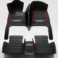 5D Custom Car Floor Mats for BMW X3 E83 2003-2010 F25 2011-2017 G01 2018-2023 X1 U11 2024 iX1 Auto Car Accessories Interior
