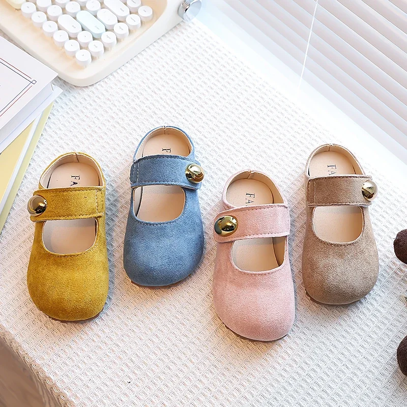 Girls Slippers Candy Color Trendy Kids Half Sandals Outdoor Non-slip Soft Sole 2025 Summer New Children Beach Shoes Korean Style
