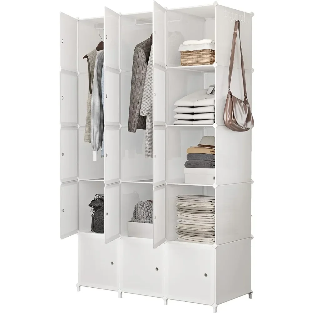 

portable wardrobe, for hanging clothes, modular wardrobe, Space-saving modular cabinets