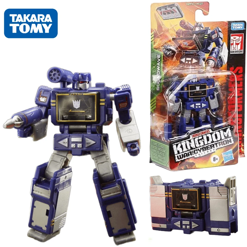 In Stock Takara Tomy Transformers G Series Kingdom WFC-K21 Sonic Robot Anime Action Model Toys Gift