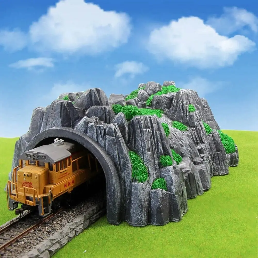 1:87 HO Scale Simulation Cave Scene Model Toy Garden Miniatures Caved Model Scenery Layout Mountains Model Cave Accessory