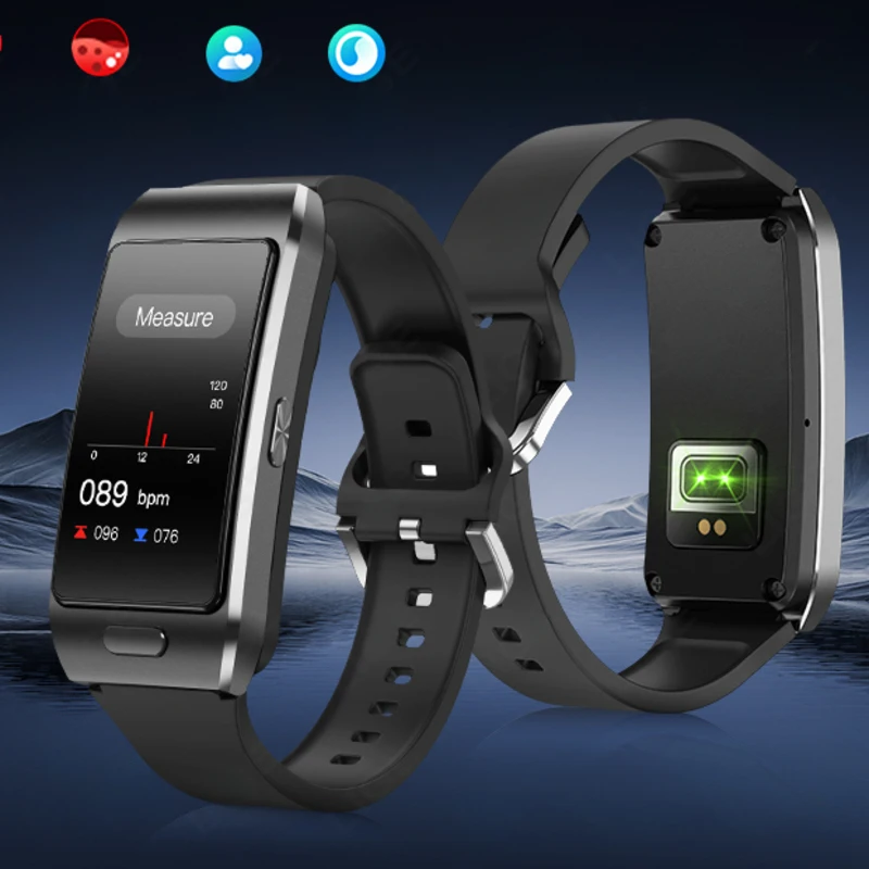 Reloj Inteligente con Auriculares Dos en Uno, Llamadas Inalámbricas, Monitoreo de Salud, Control por Gestos, Pantalla Táctil Completa, Smartband para Hombre