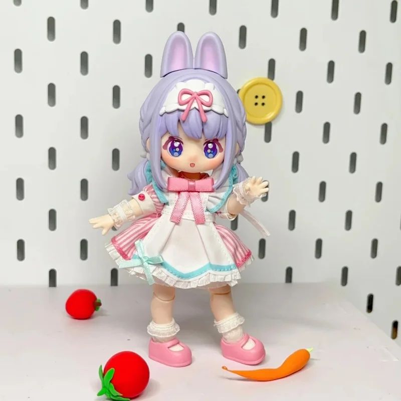 متوفر Ninizee Dream Town Ob11 1/12 Bjd سلسلة صندوق أعمى 15 سنتيمتر عمل لطيف شخصيات كرتونية Kawaii اللعب الشكل الدمى دمى هدايا #3