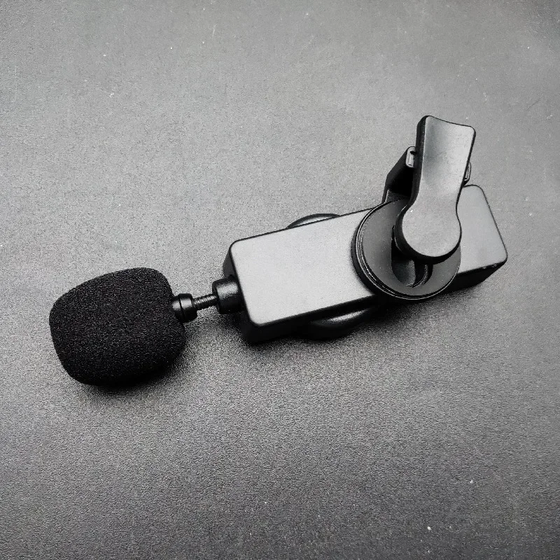 

Guzheng Micphone Transducer Pickup with Volume Control Clip on Transducer for Guzheng Black
