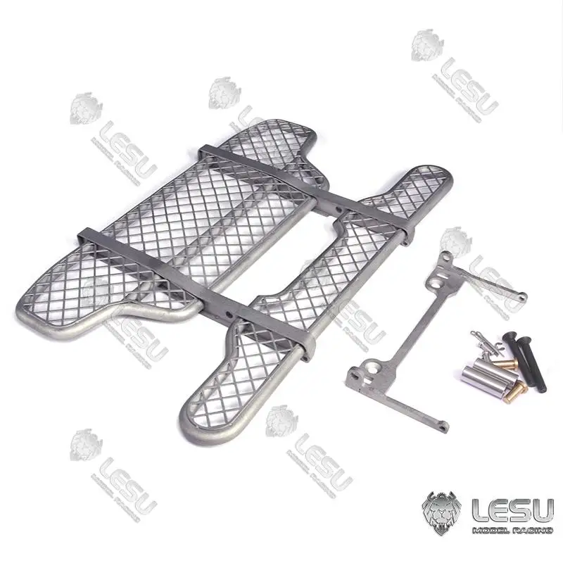 LESU 1/14 Truck  FH16 front bumper collision barrier Metal cattle fence  towhead