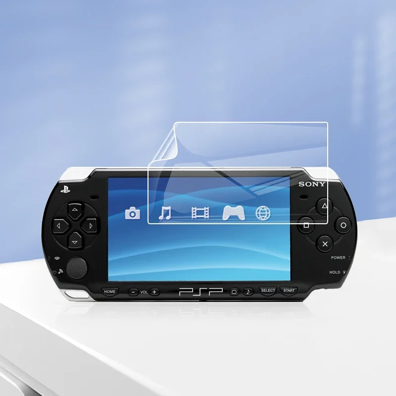 لسوني PSP 3000 2000 1000 PSP3000 3001 3004 3008 2008 3003 واضح بولي TPU/ماتي هيدروجيل غطاء كامل لينة واقي للشاشة فيلم