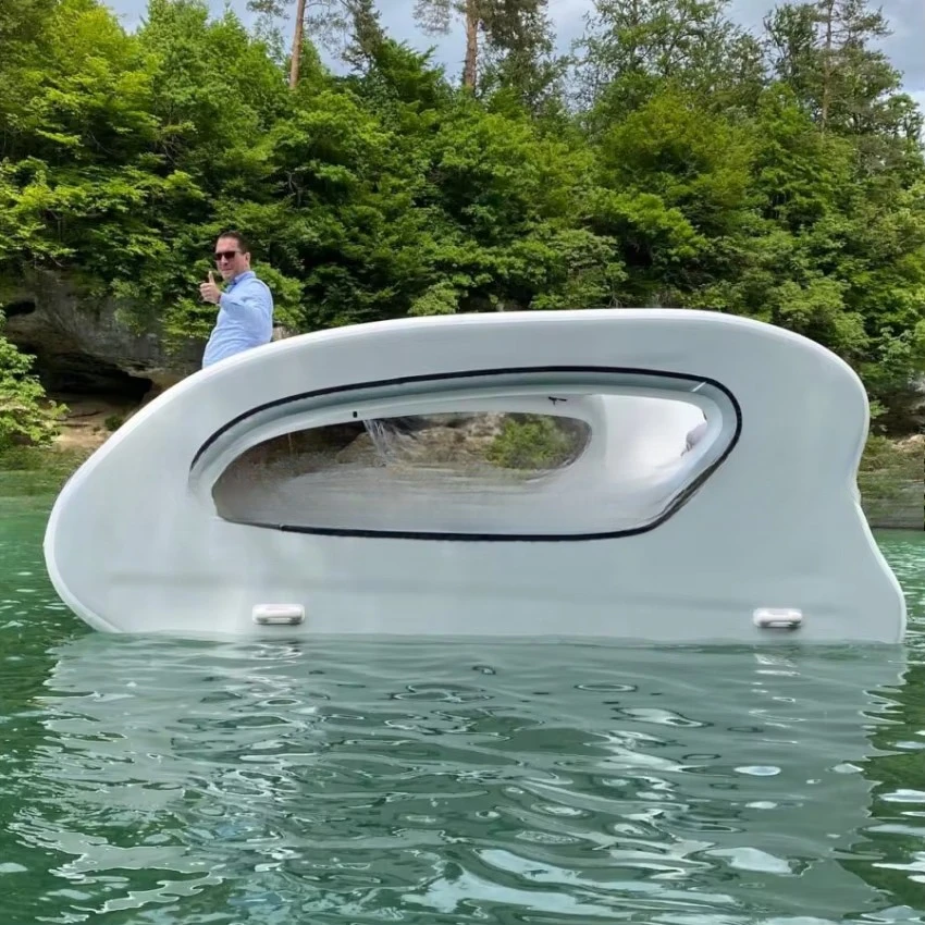 Wholesale DWF Inflatable Boat With Outboard Motor Catamaran Fishing Boat Inflatable Yacht Boat