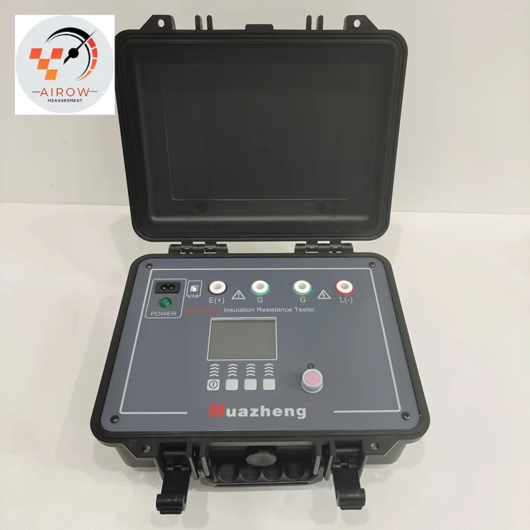 AIROW  20KV Insulation Resistance Tester Automatic Megohmmeter With High Range Measurement for HV Cable and Generator Testing