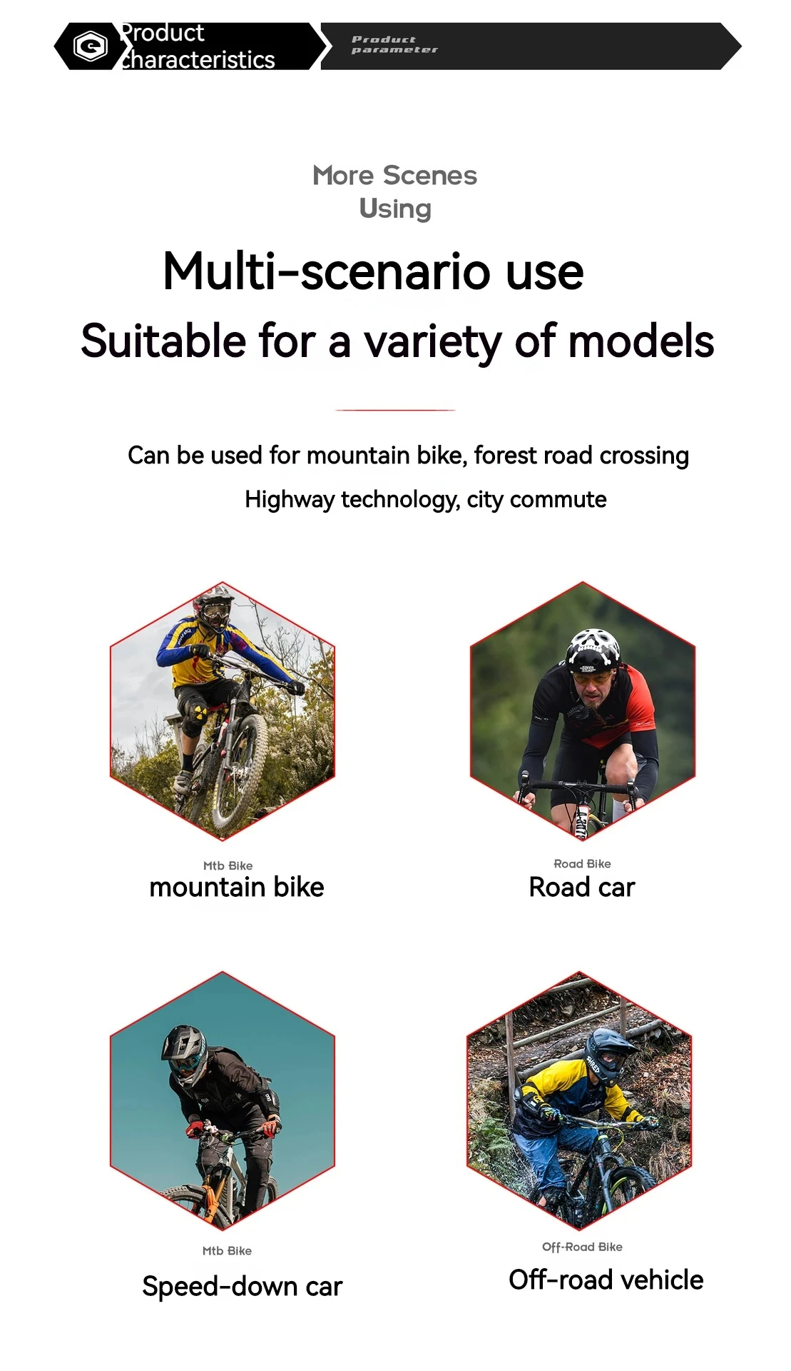 Enli Full Set 3D 3M Fahrradrahmen-Schutzfolie, verschleißfest und hinterlässt keine Spuren, Mountainbike-Rahmen-Schutzfolie – Detail 4