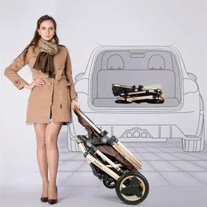 عربة أطفال متعددة الوظائف ، عربات أطفال حديثي الولادة ، عربات التي تجرها الدواب ، نظام سفر ، عربة أطفال ، 3 في 1 أفضل 6 مبيعات لعربات البيض - رقم 5