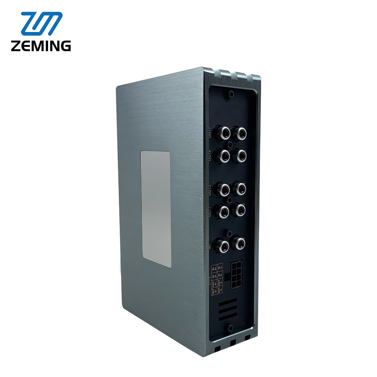 31 EQ Bands 6CH High Level & 8CH Low Level DSP Amplifier High-Power DSP 6-Ch Car Amplifier with Crossovers and High Level Input