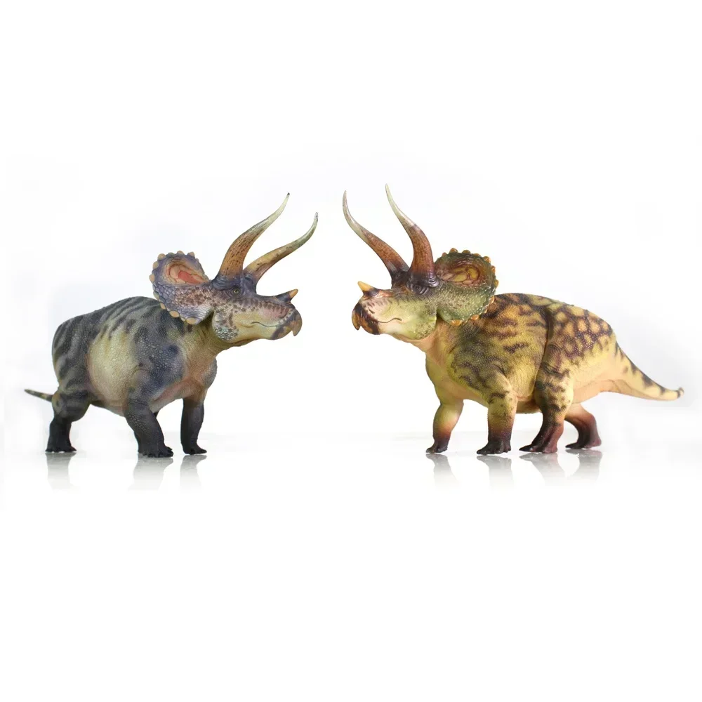 1:35 HAOLONGGOOD Triceratops Toy Prehistoric Dinosaur Animal Model