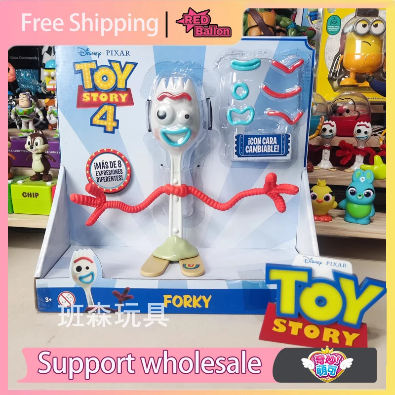 

Фигурка Форки из «Истории игрушек 4»: миниатюрное украшение для рабочего стола с меняющимися выражениями, коллекционный подарок для детей