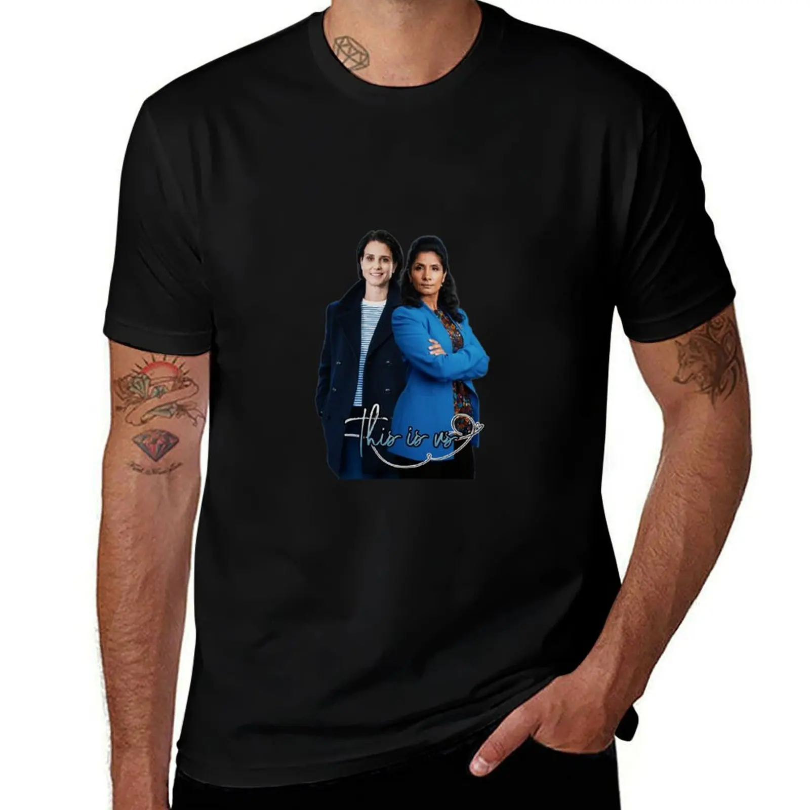 sukeve this is us T-Shirt Athletic Fit Sports Short Sleeve Top T-Shirt