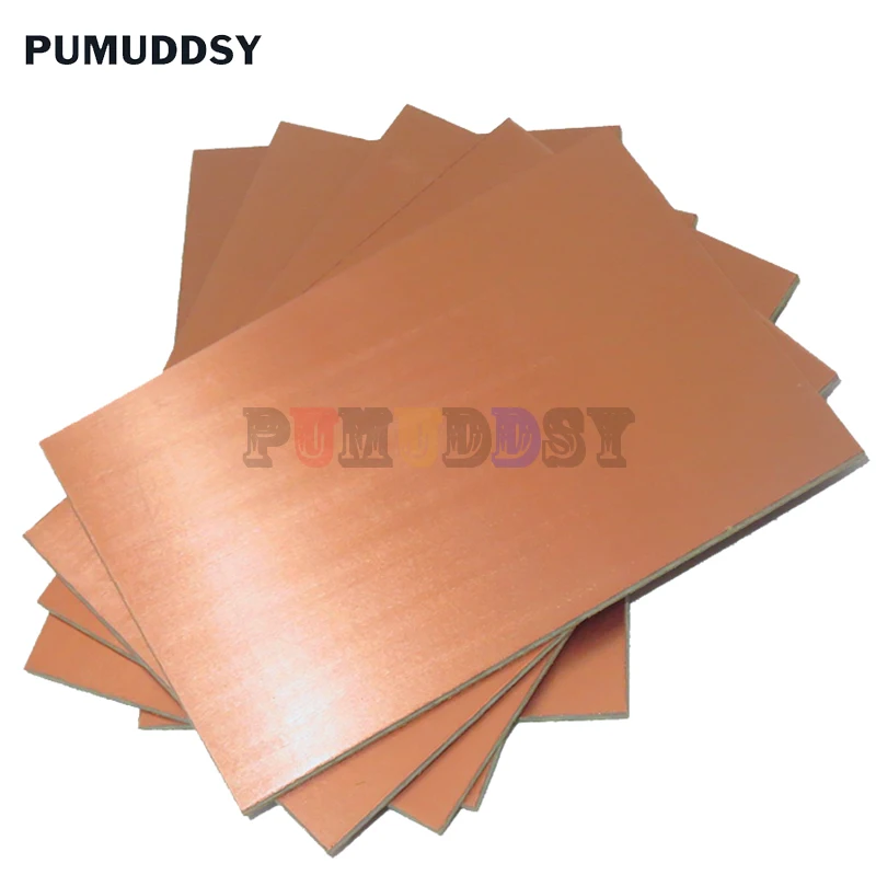 2PCS FR4 PCB 7x10cm 7*10 Single Side Copper Clad plate DIY PCB Kit Laminate Circuit Board