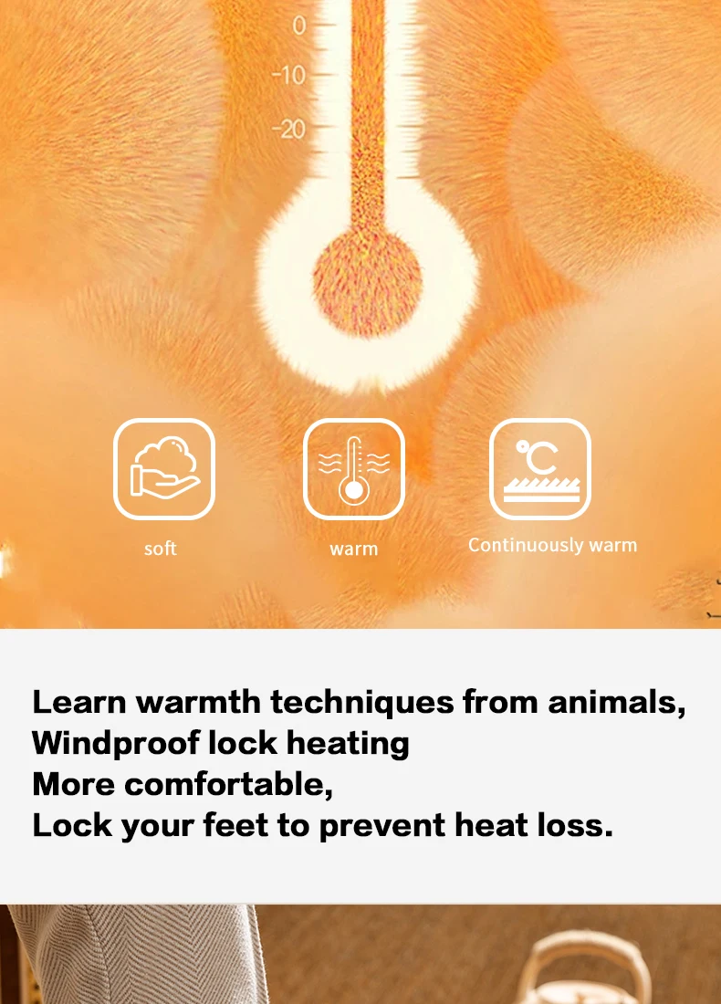 Winter-Warmhausschuhe für Senioren, Damen und Herren, mit verstellbarem Riemen, Cord-Baumwollschuhe, weiches Plüschfleece-Futter, rutschfeste Hausschuhe. – Detail 5