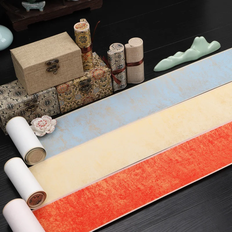 1Roll Chinese Rice Paper Blank Scroll Paper Painting Hanging Writing Painting Calligraphy Xuan Paper Painting Art Supplies - Image 5