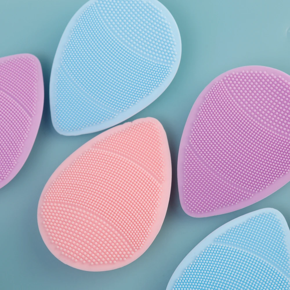 Gezicht Siliconen Reinigingsborstels Baby Shampooing En Badborstel Reiniger Massager Handleiding Scrubber Zachte Huid Pad Borstels