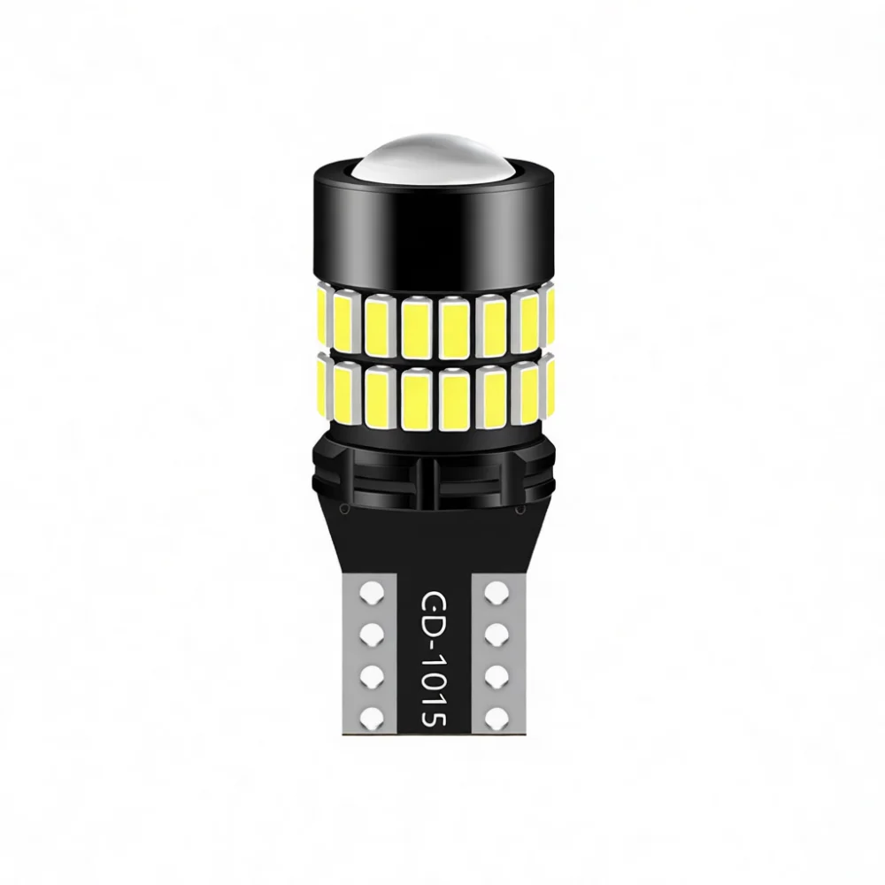 Universal T10 LED Car Light Projector Lens Super Bright Reading Lamp Interior Width Marker License Plate Tail Trunk Lighting