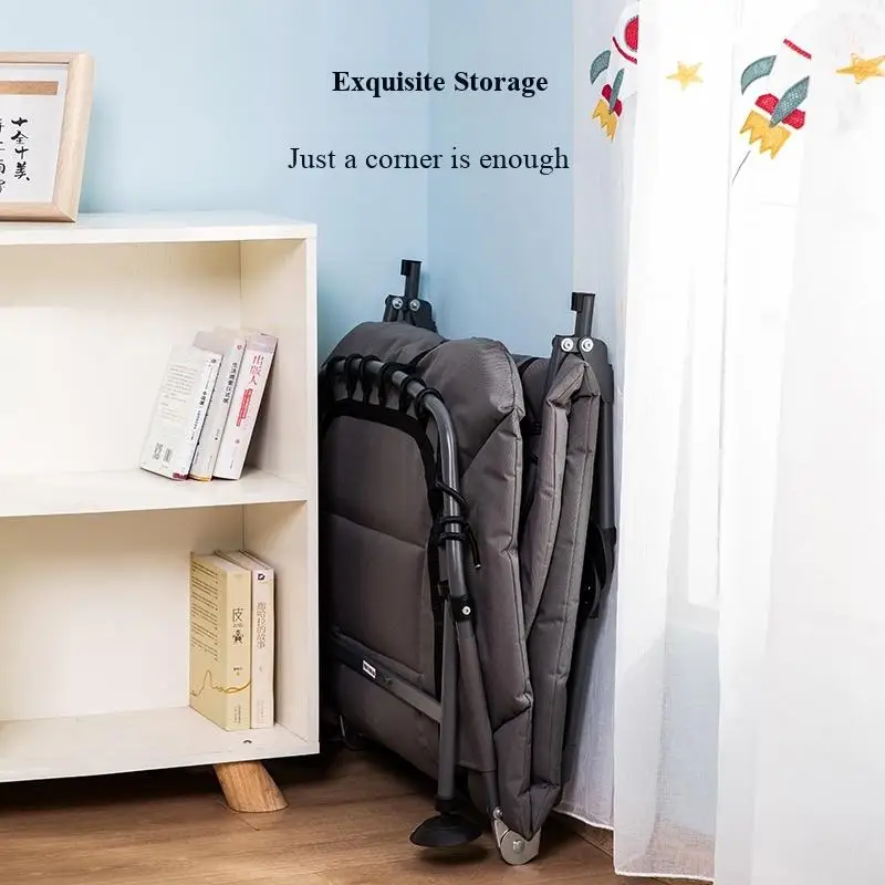 Deli 33317 Multi-Function Recliner Portable Folding Bed Adjustable Sleeping Chair for Indoor And Outdoor Use