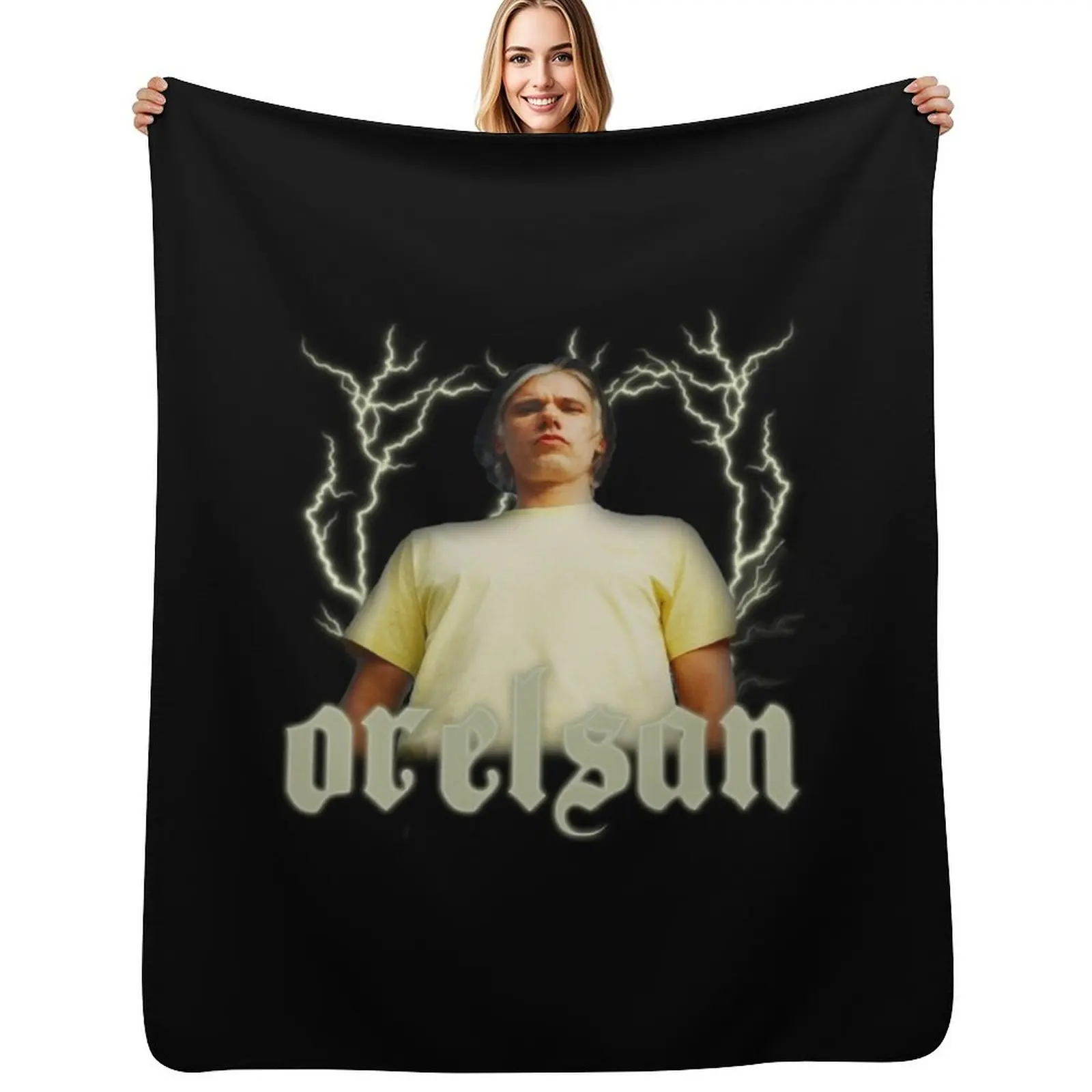 

Orelsan Throw Blanket Decorative Soft Throw Blanket for Couch Sofa