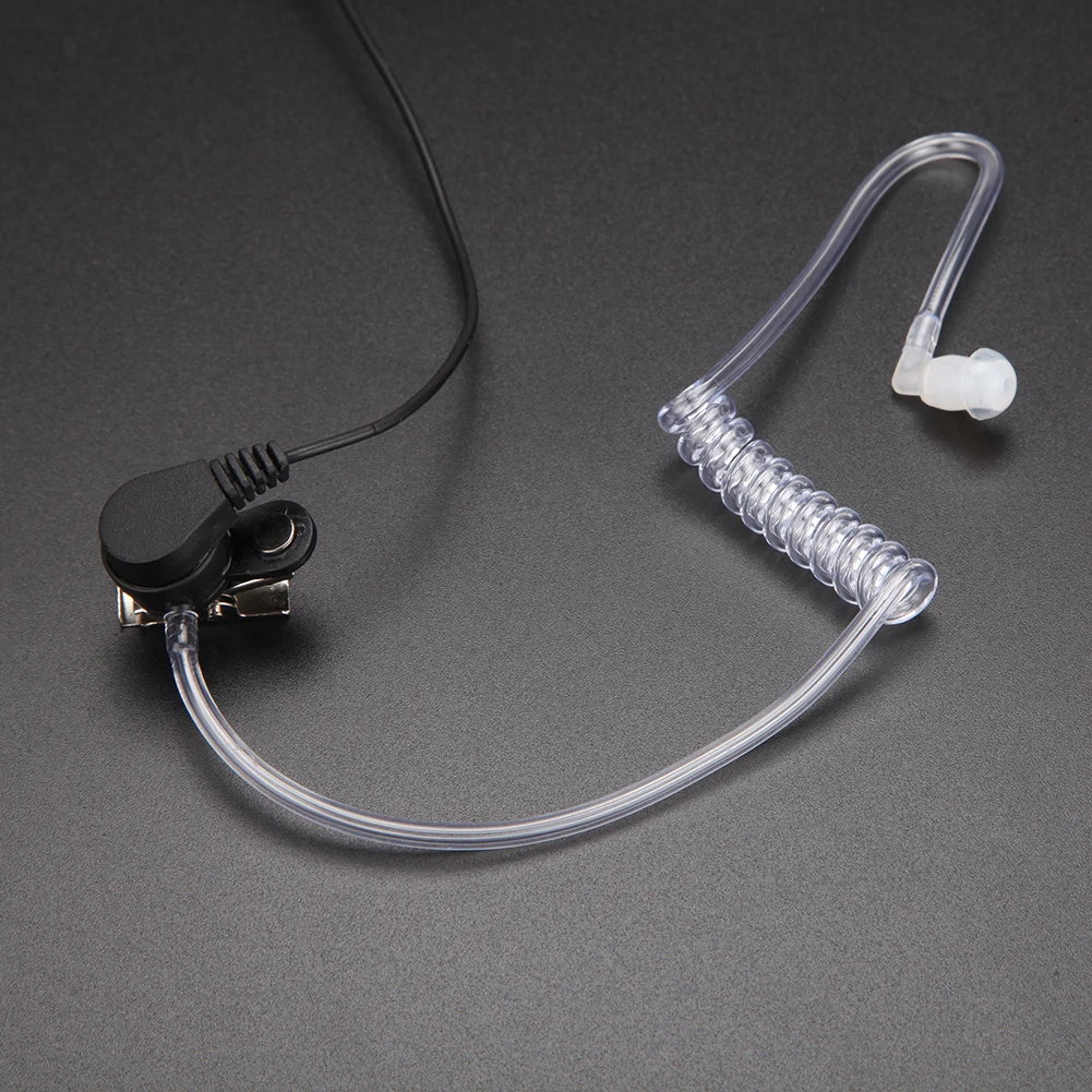 

2-контактный наушник, гарнитура, многофункциональный микрофон PTT, наушники, рация, гарнитура, аксессуары для конфиденциальности для радио Baofeng Kenwood