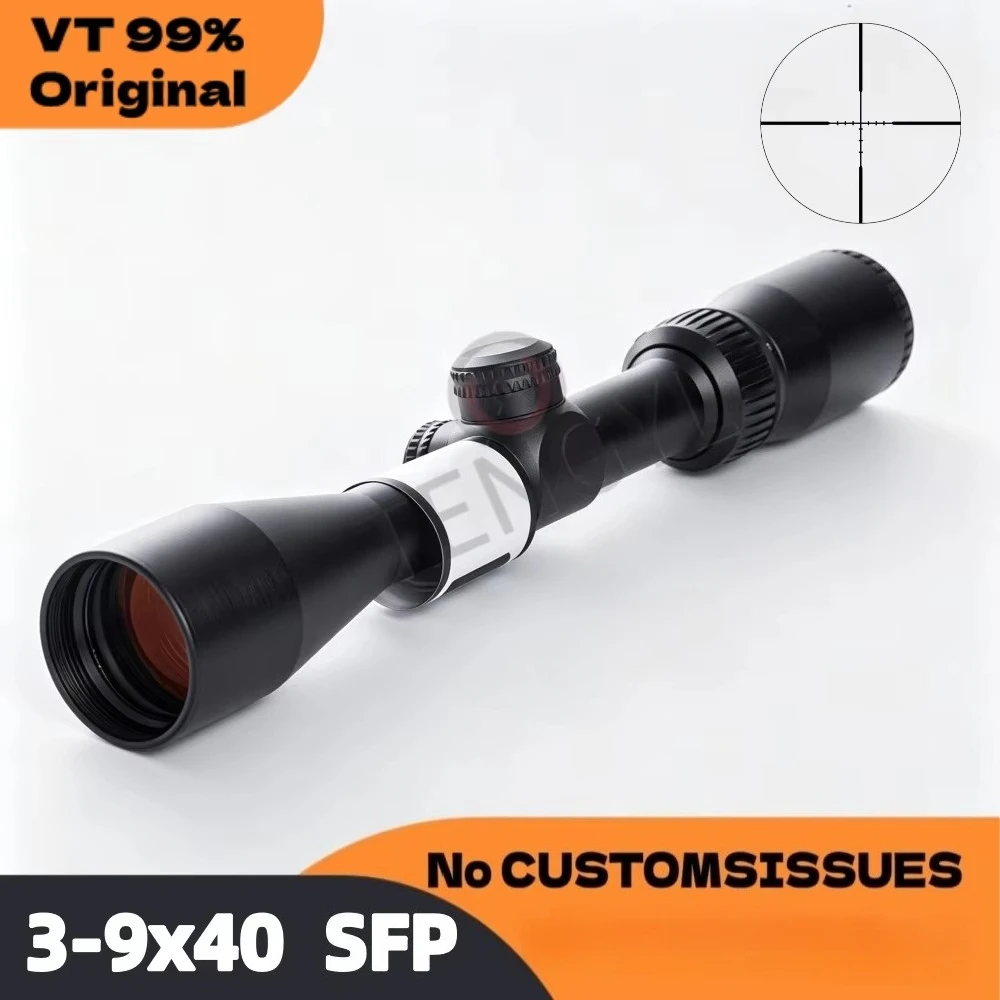 Original VT 3-9X40 (SFP) Hunting Riflescope Second Focal Plane MOA Reticle 1 Inch/25mm Tube Tactical Telescopic Sight