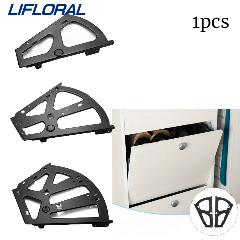 

1 шт., петли для ящика шкафа для обуви из нержавеющей стали, сменная фурнитура для обуви, шкаф для обуви, поворотная стойка для шкафа