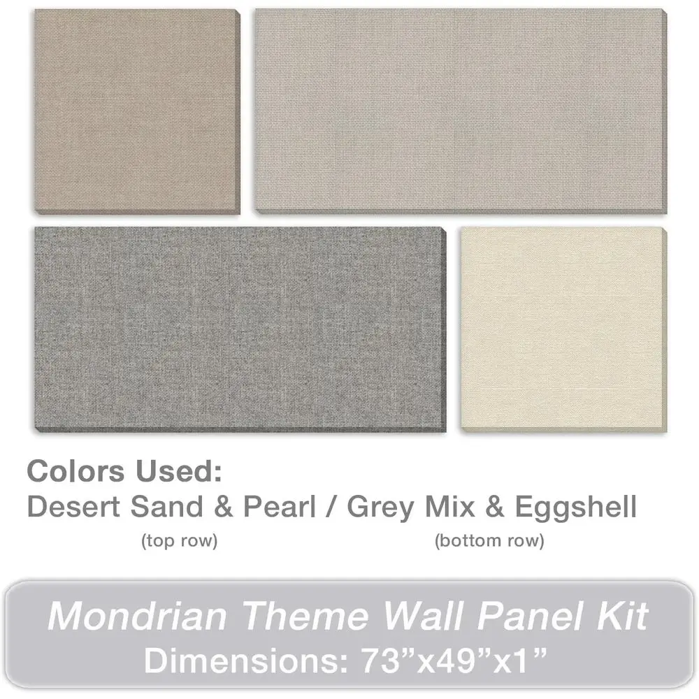 Kit Panel Akustik – 73” X 49” X 1”