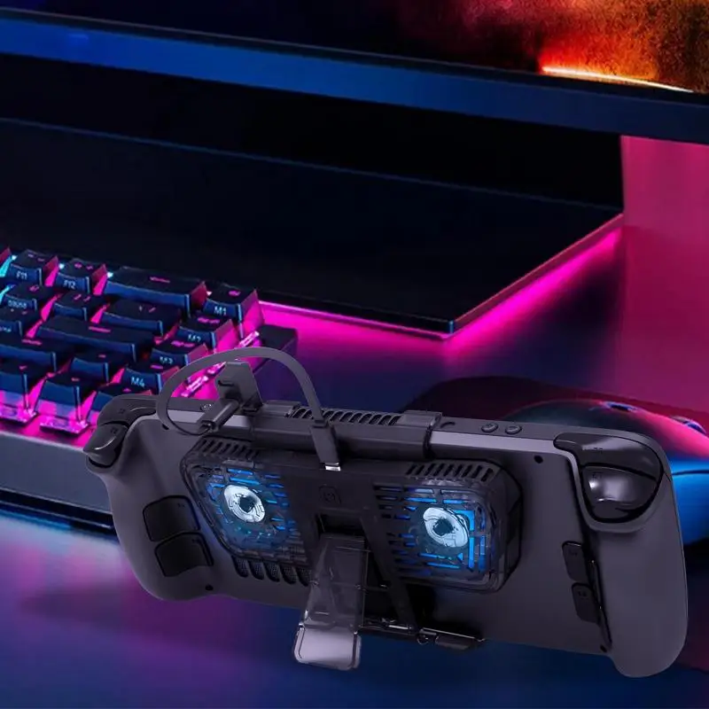 Soporte de enfriamiento para ventilador de cubierta de vapor, Base externa, Base de repuesto para consola, accesorios de juego