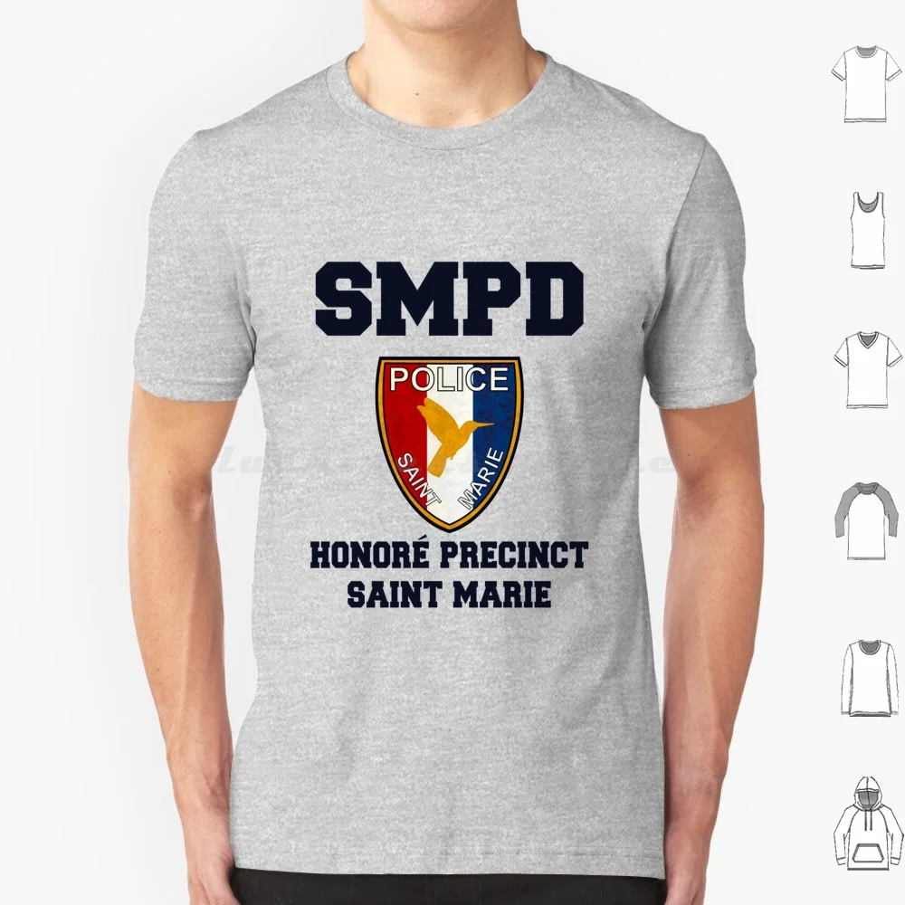 Death In Paradise T Shirt Cotton Men Women DIY Print Death In Paradise Saint Marie Honore Police Uniform Logo Flag Humphrey