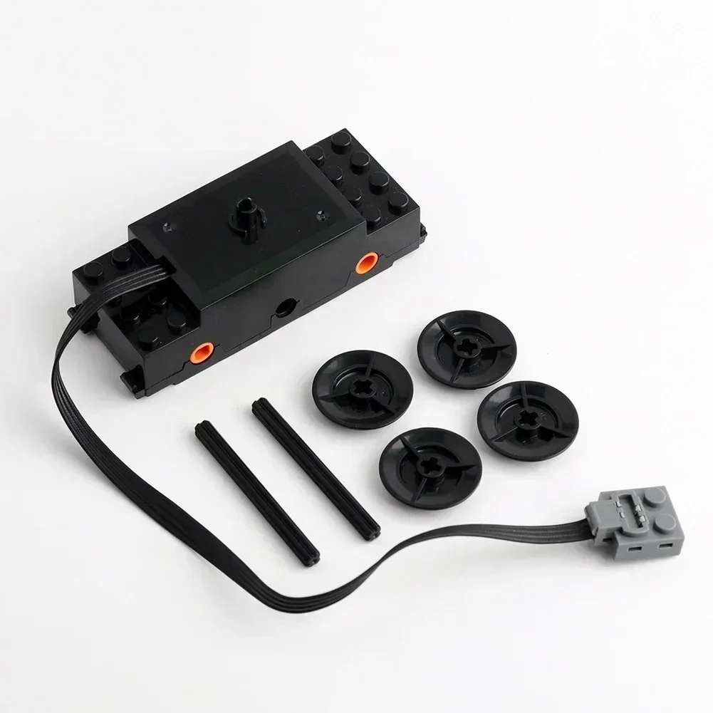 1/2/4 Uds. Funciones de energía Motor de tren 88002 MOC Motor de potencia bloques de construcción para 10254 53401 53400 pistas de riel