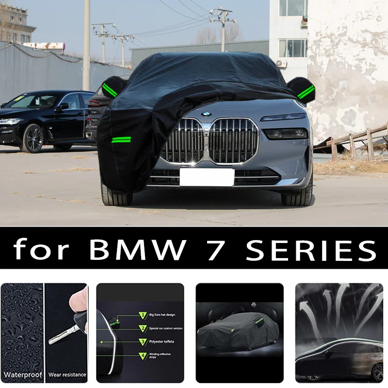 

For Bmw 7 series protective covers, it can prevent sunlight exposure and cooling, prevent dust and scratches