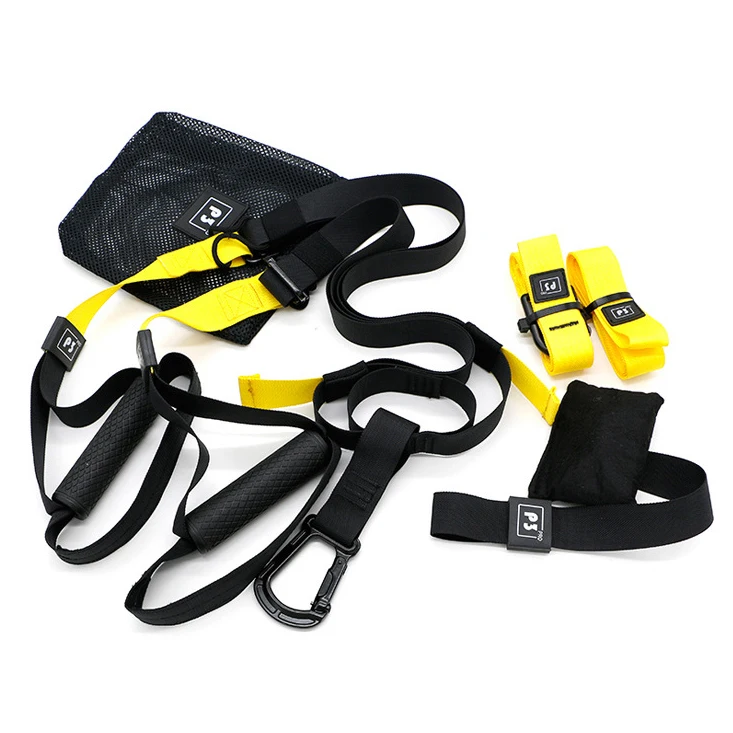 Fitness Hanging Training Gym Strap Suspension Trainer Belt Workout Horizontal Bar Arm Strength Training Elastic Straps