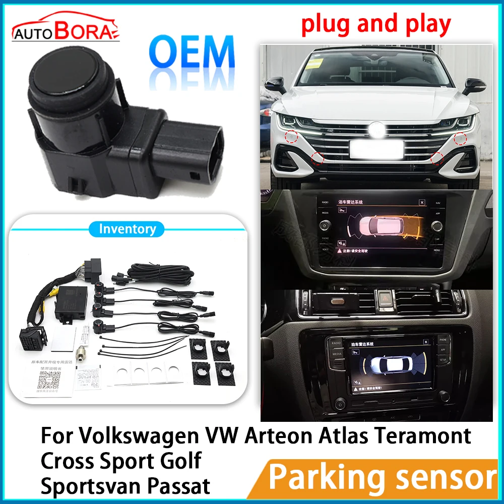 

Original Parking Sensor Assistance Backup Radar Buzzer for Volkswagen VW Arteon Atlas Teramont Cross Sport Golf Sportsvan Passat