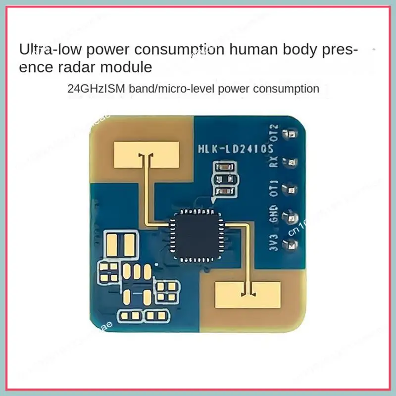 

N94R LD2410S Модуль радарного датчика обнаружения движения 24 ГГц Радарный датчик присутствия человека, для умного дома, прочный