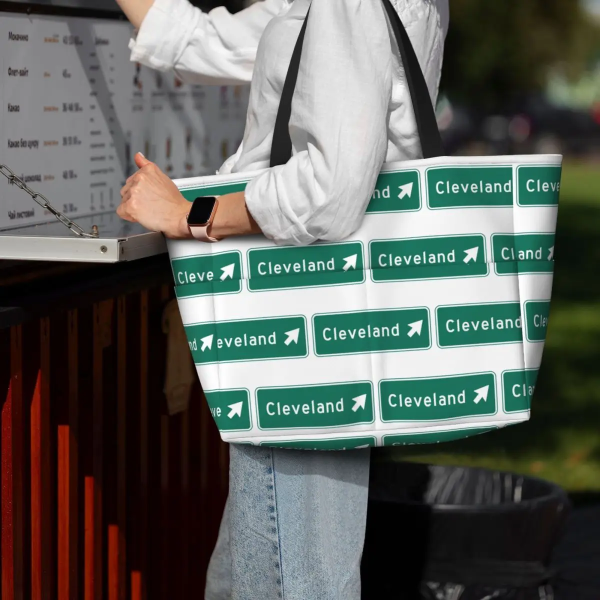 

Пляжная большая сумка Cleveland, спортивная сумка для занятий йогой, большая сумка-тоут, женская дорожная сумка, сумка для фитнеса