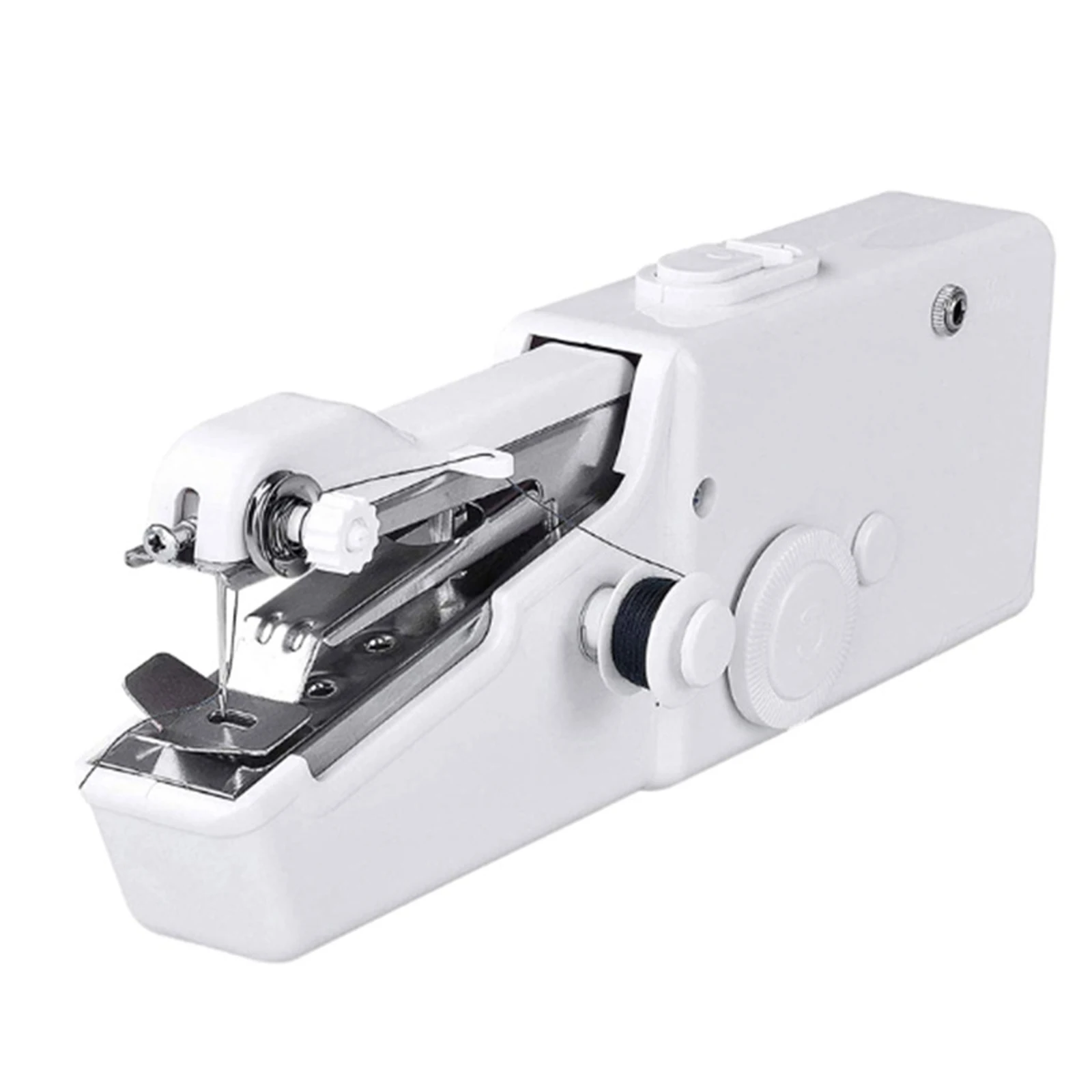 Hand Sewing Machine Mini Portable Assistant Household Cordless Electric Stitch Needlework Set For Quick Repairs DIY Clothes