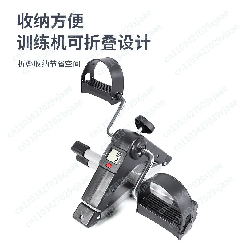 Cycling Trainer Exercise Cycling Gym Exercise Indoor Folding Cycling Trainer Cycle Pedal Fitness Exerciser Leg Workout