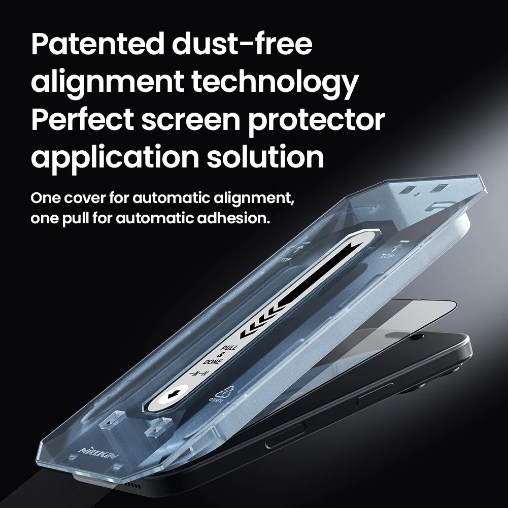 Nillkin Screen Protector For Apple iPhone 16 Pro Max/Plus CP+Pro 0.33mm 9H Full Coverage Glue Anti-Explosion Tempered Glass Film image 2