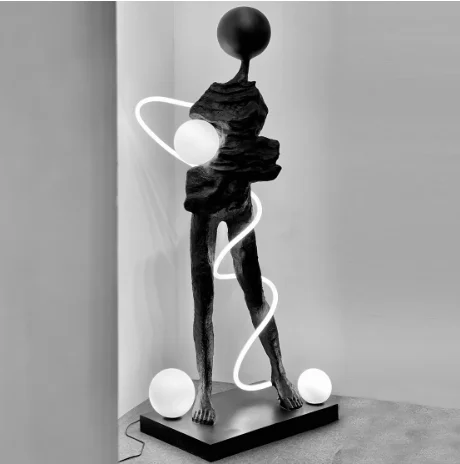 Multiple Styles Luxury Shell Floor Lamp Creative Designer Coffee Table Floor Lamp Living Room Modern LED Art Floor Lamp