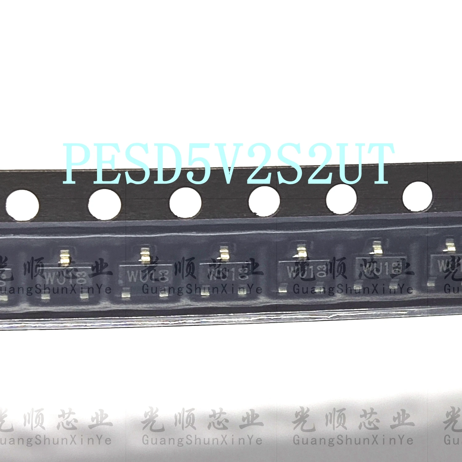 

10PCS PESD5V2S2UT SOT23 INSTOCK