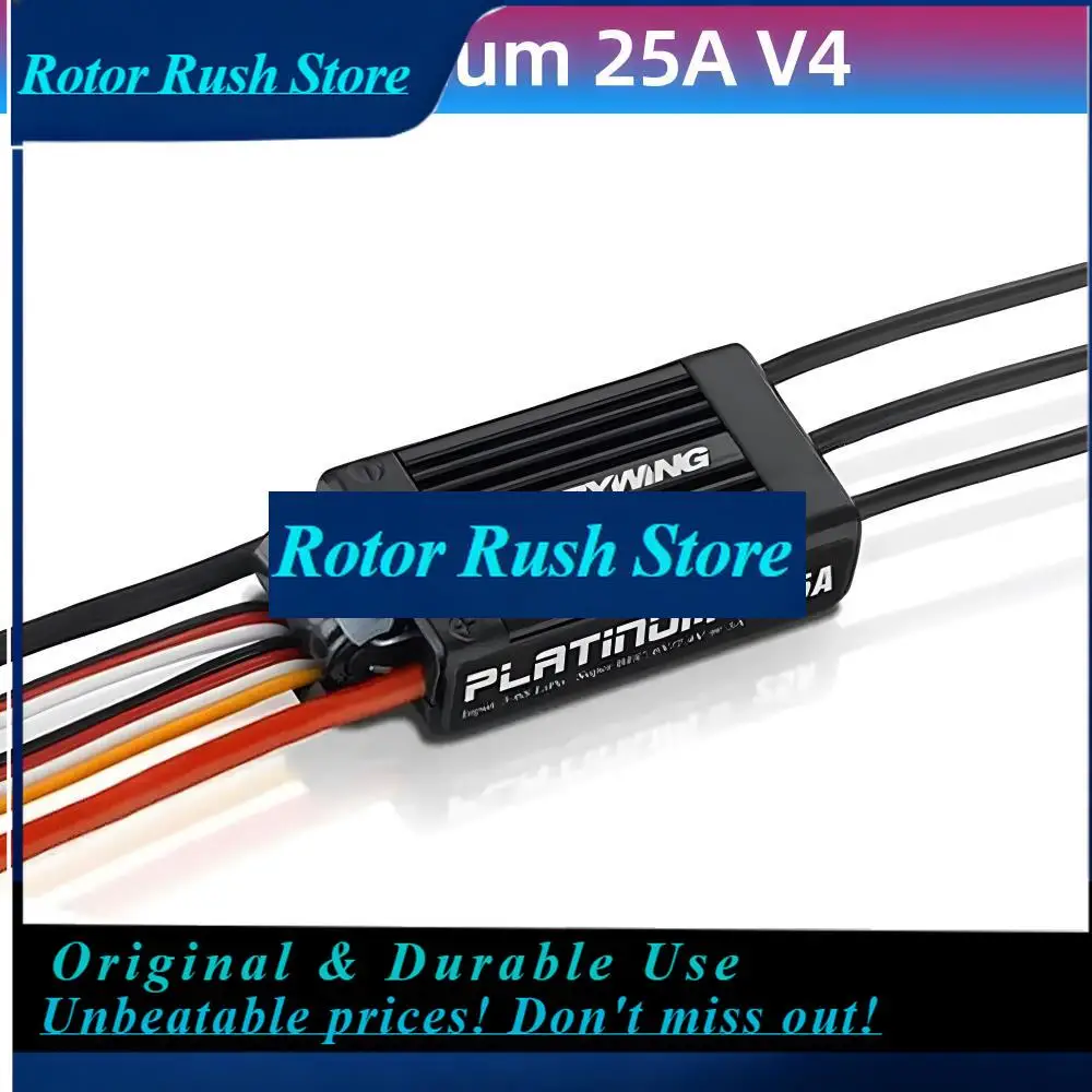 RoRuS​HOBBYWING Brushless ESC Platinum 25A 40A 80A 120A 150A 180A 260A 32-bit Brushless ESC For RC Helicopter Fixed Wing Aircraf