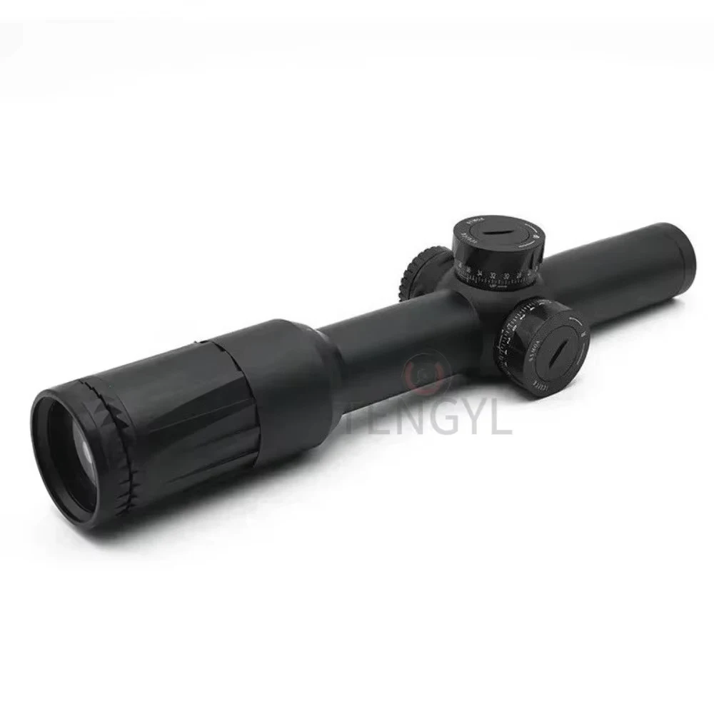 1-6x24 FFP LPVO SR1 VUDU Scope Reticle Scope 30mm Tube Black Original Markings For Hunting 3
