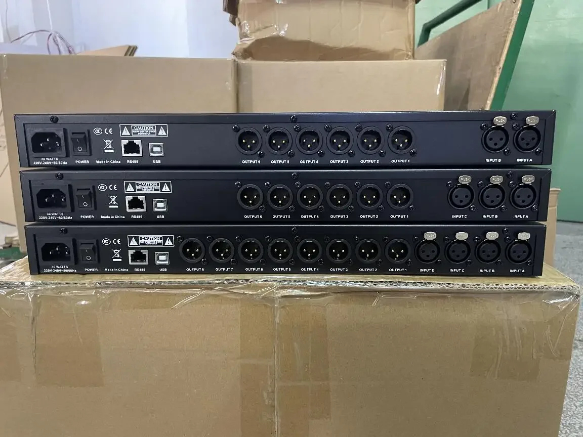 Dbx new High speed digital audio processor 260 360 480 2/3/4 input 6/8 output  Professional Sound System