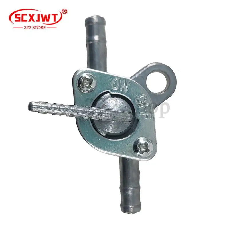 6mm Motorcycle Gas Fuel Tank Tap Gas Switch Valve Fuel Tank Switch Motorbike Mini Auto Key Ring On Off Accessories